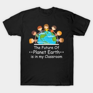 Earth Day Teacher Students Kids T-Shirt